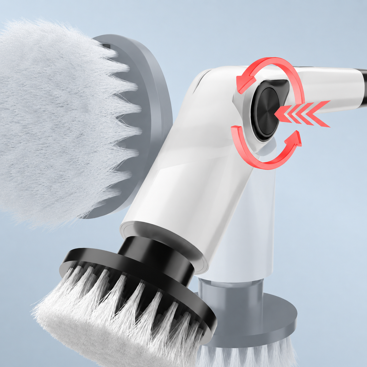 Cordless Electric Spin Scrubber with 8 Interchangeable Heads