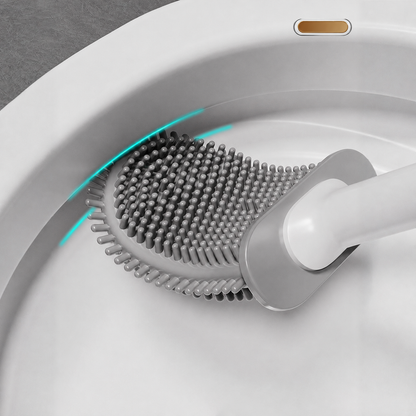 Wall-Mounted Flexible Toilet Brush
