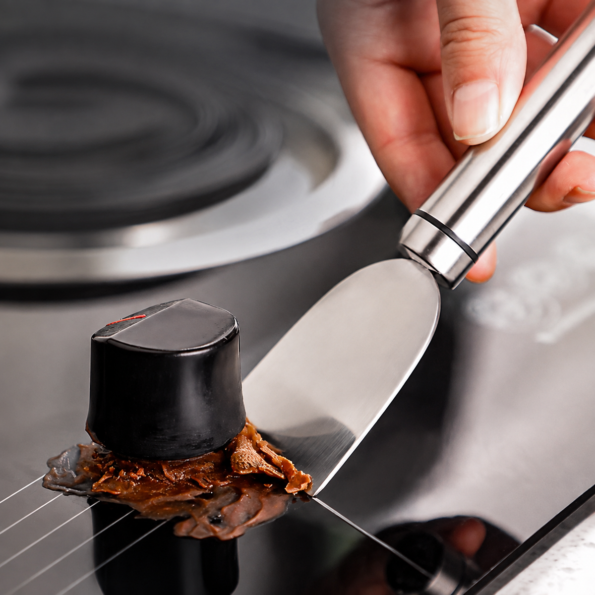 Stainless Steel Heavy-Duty Cleaning Scraper