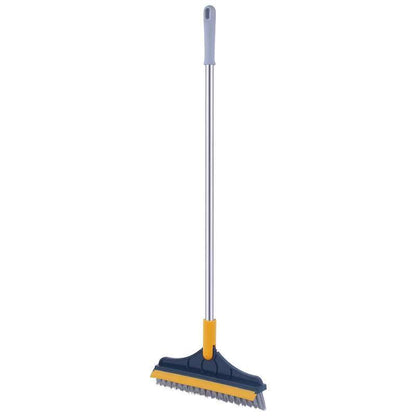 2-in-1 Floor Scrub Brush &amp; Squeegee