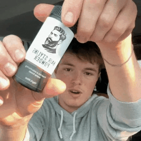 How to apply hair styling powder